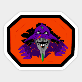 Eva 01 Berserk Sticker